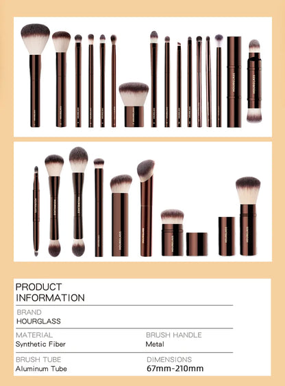 Hourglass Multi-Use Makeup Brush for Foundation, Blush, Eye Shadow, and More