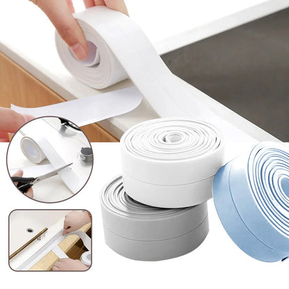 PVC Self Adhesive Shower Sealing Tape | Waterproof Wall Sticker