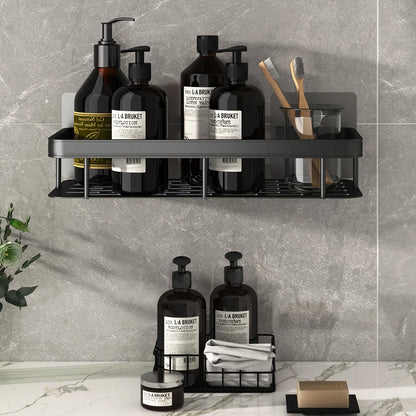 Aluminum Bathroom Shelf and Kitchen Organizer