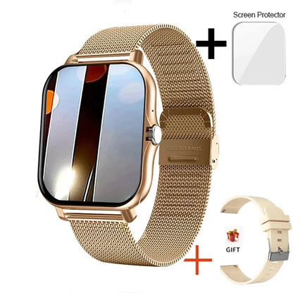 Hands-Free Bluetooth Call Smartwatch with advanced Bluetooth connectivity and fitness tracking. Stylish and functional design.