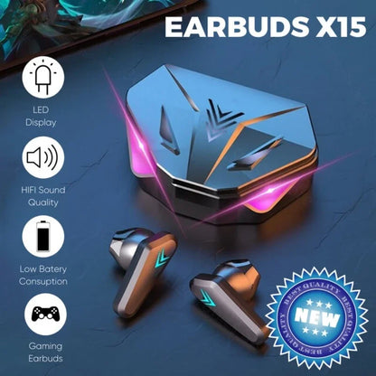 X15 TWS Wireless Earphone 5.3