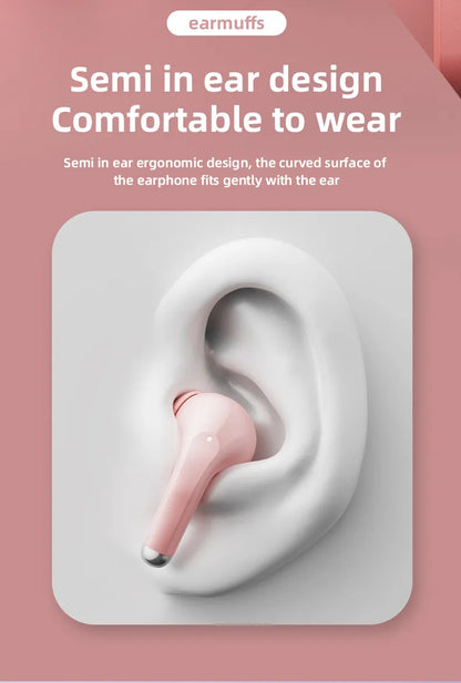 Lenovo LP40 Pro TWS Earphones featuring Bluetooth 5.1, active noise cancellation, and a sleek in-ear design. Ideal for music lovers seeking quality sound and convenience.