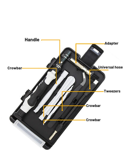 116-in-1 Precision screw driver set with magnetic bits and accessories