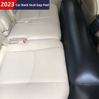 Inflatable Car Backseat Gap Pad made of durable PVC, easy to inflate and store