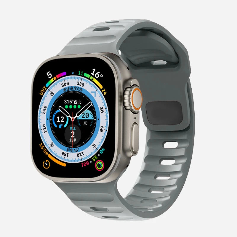 Soft Silicone Strap For Apple Watch