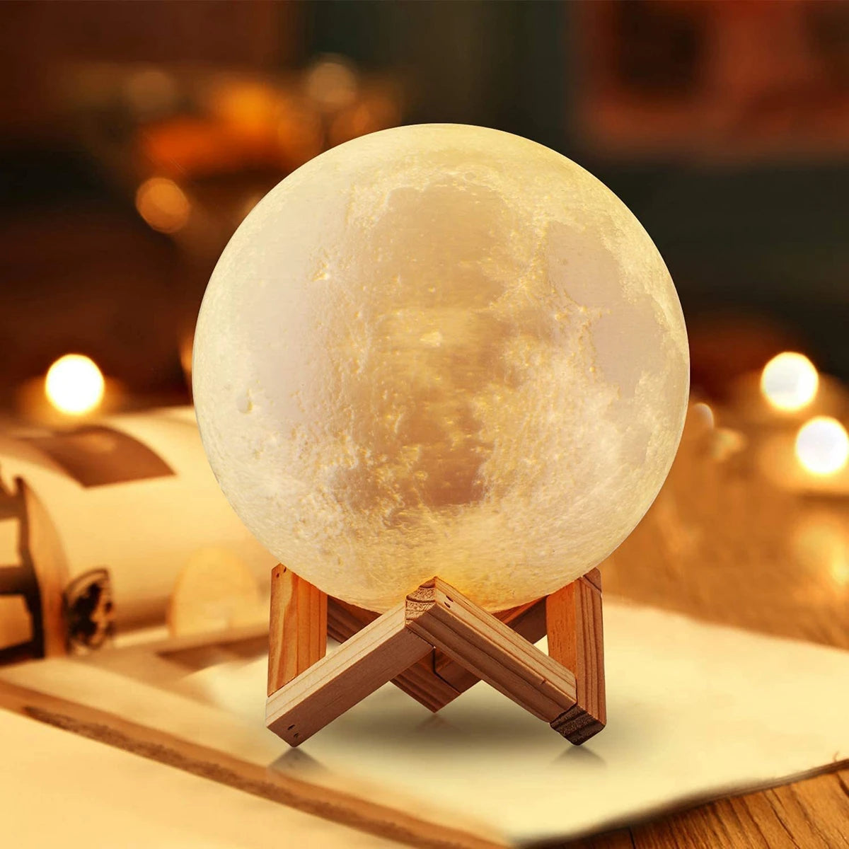 8cm moon lamp led night light